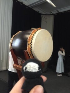 One of the taiko drums.